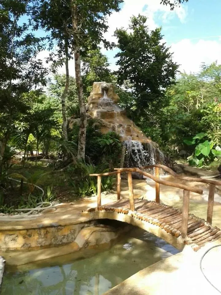Campsite Cabana Zapote En Rancho Los Jaguares Jungle Retreat Tulum Mexico