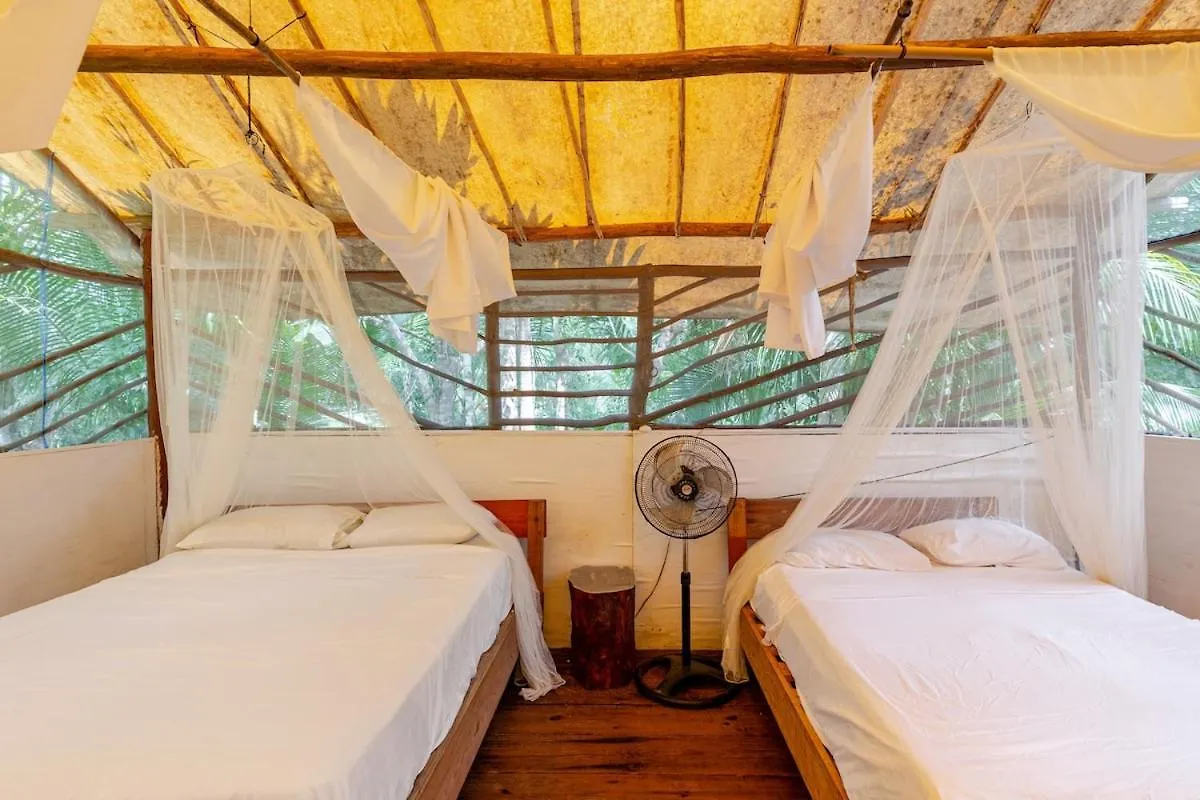 Campsite Cabana Zapote En Rancho Los Jaguares Jungle Retreat Tulum