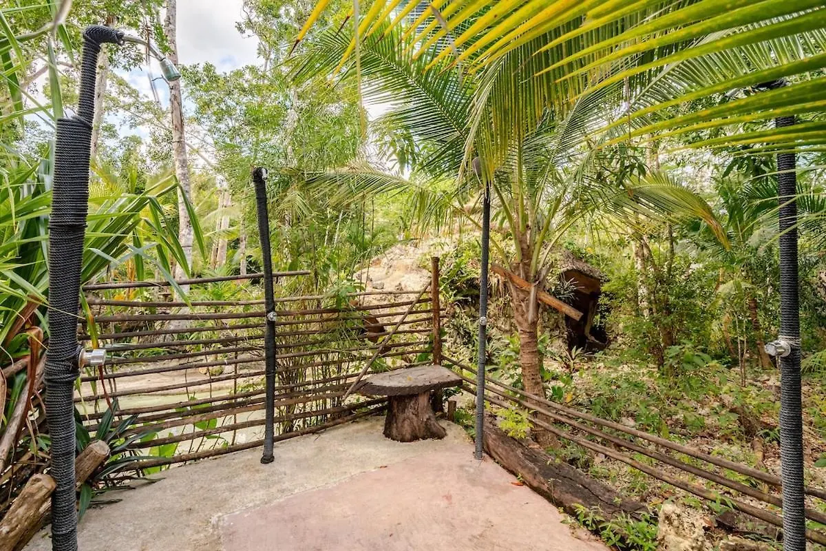 Cabana Zapote En Rancho Los Jaguares Jungle Retreat Tulum